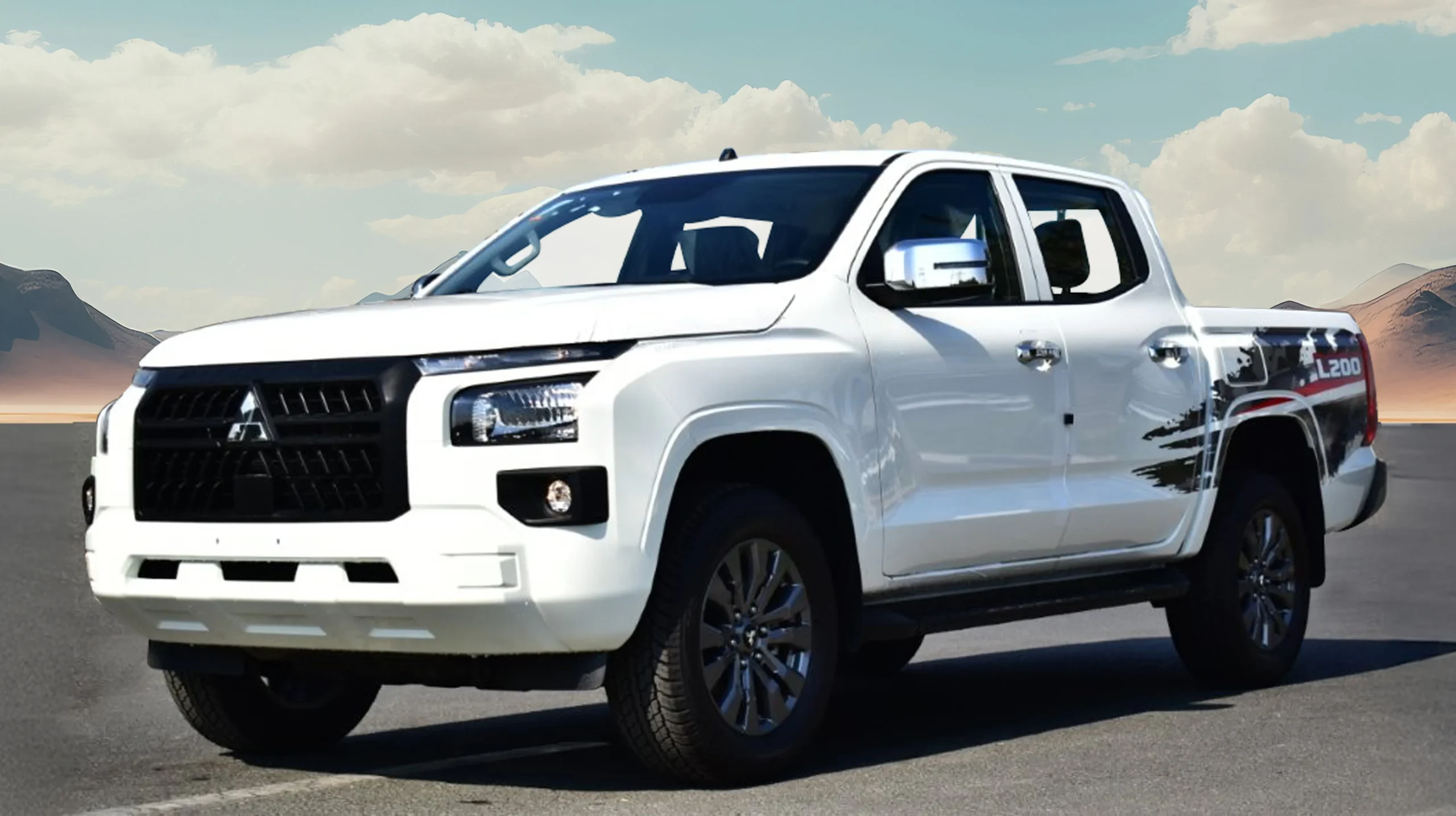 2027 MITSUBISHI L200 DOUBLE CAB PICKUP GLS+ 2.4L PETROL MT