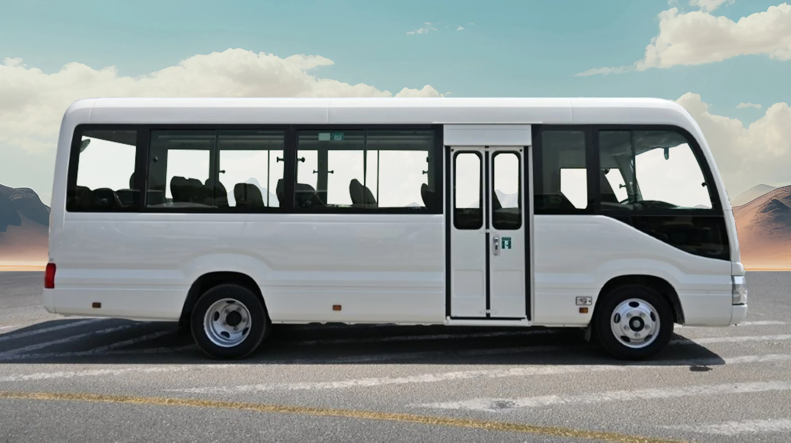 2026 TOYOTA COASTER HIGHROOF 2.7L PETROL 23-SEATER MT
