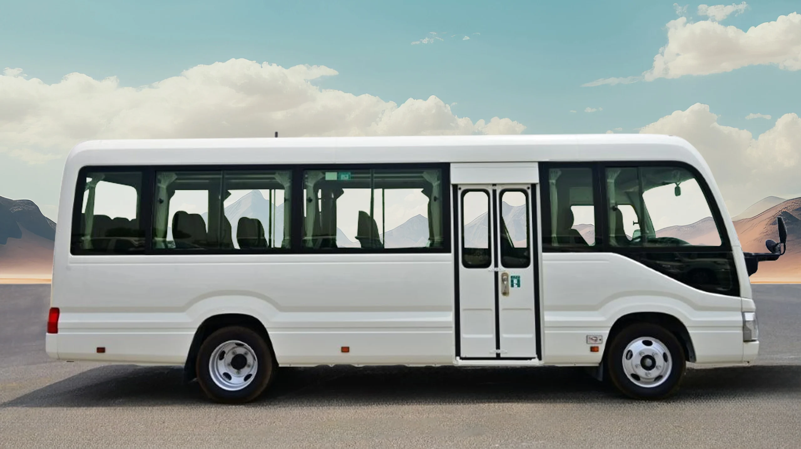 2026 TOYOTA COASTER HIGHROOF 4.0L DIESEL 22-SEATER MT