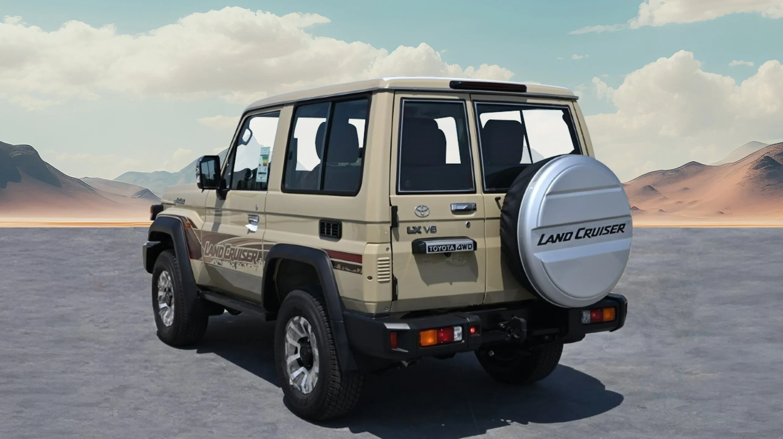 2026 TOYOTA LAND CRUISER 71 LX-Z V6 4.0L PETROL 4WD 5-SEATER AT