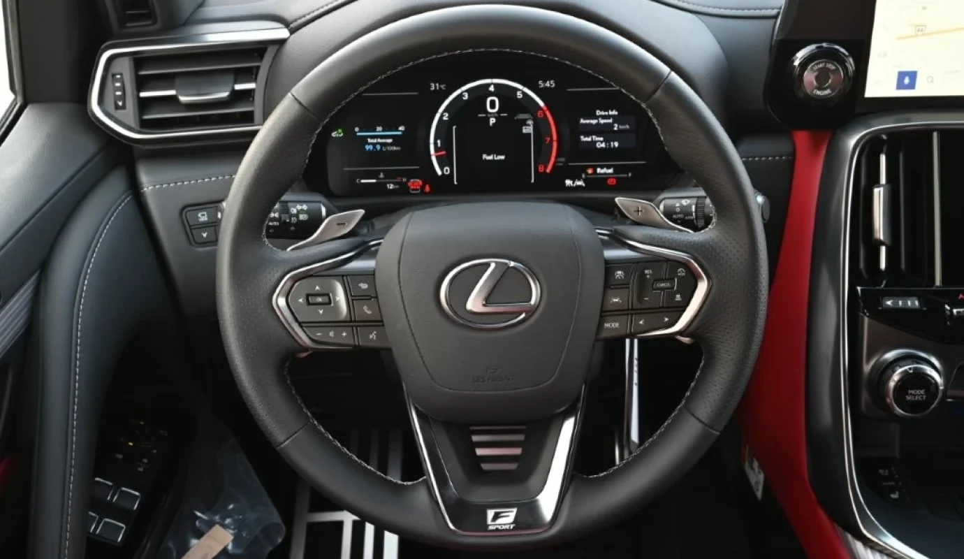 2026 LEXUS LX600 F-SPORT V6 3.5L TURBO 5-SEATER AWD AT