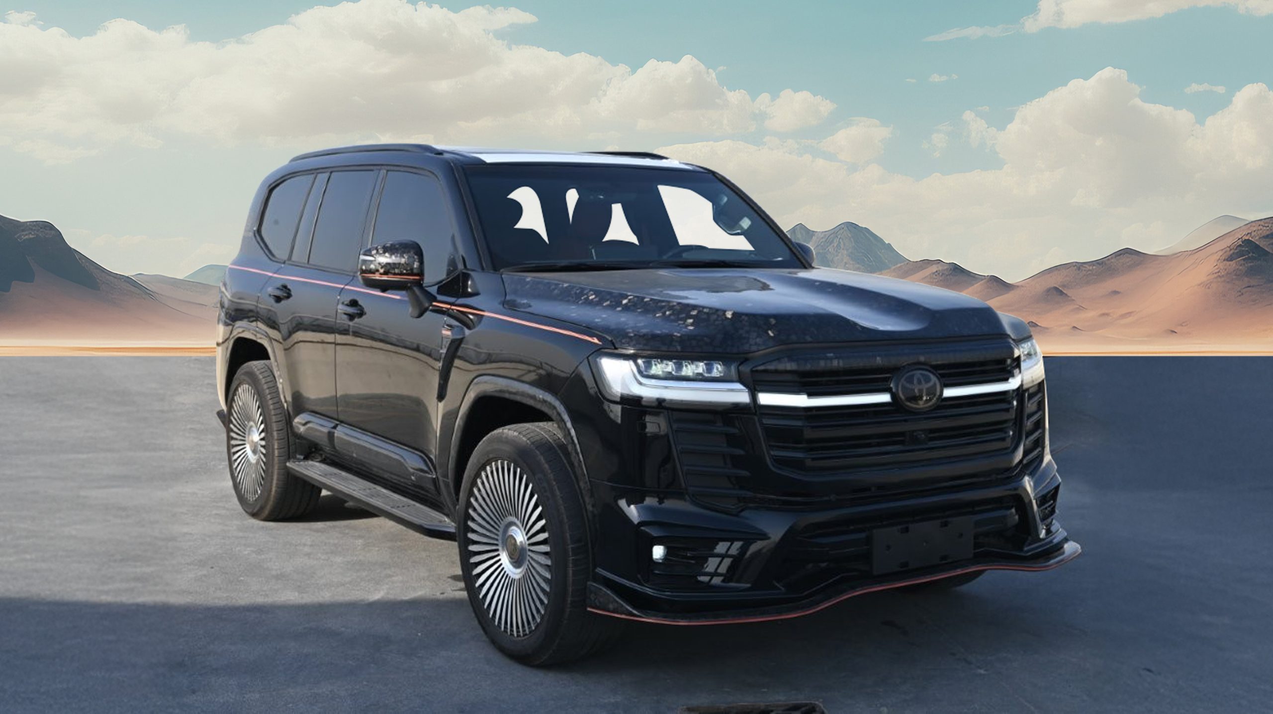 2026 TOYOTA LAND CRUISER 300 V6 3.3L DIESEL 4WD 4-SEATER AT EL DON VIP EDITION