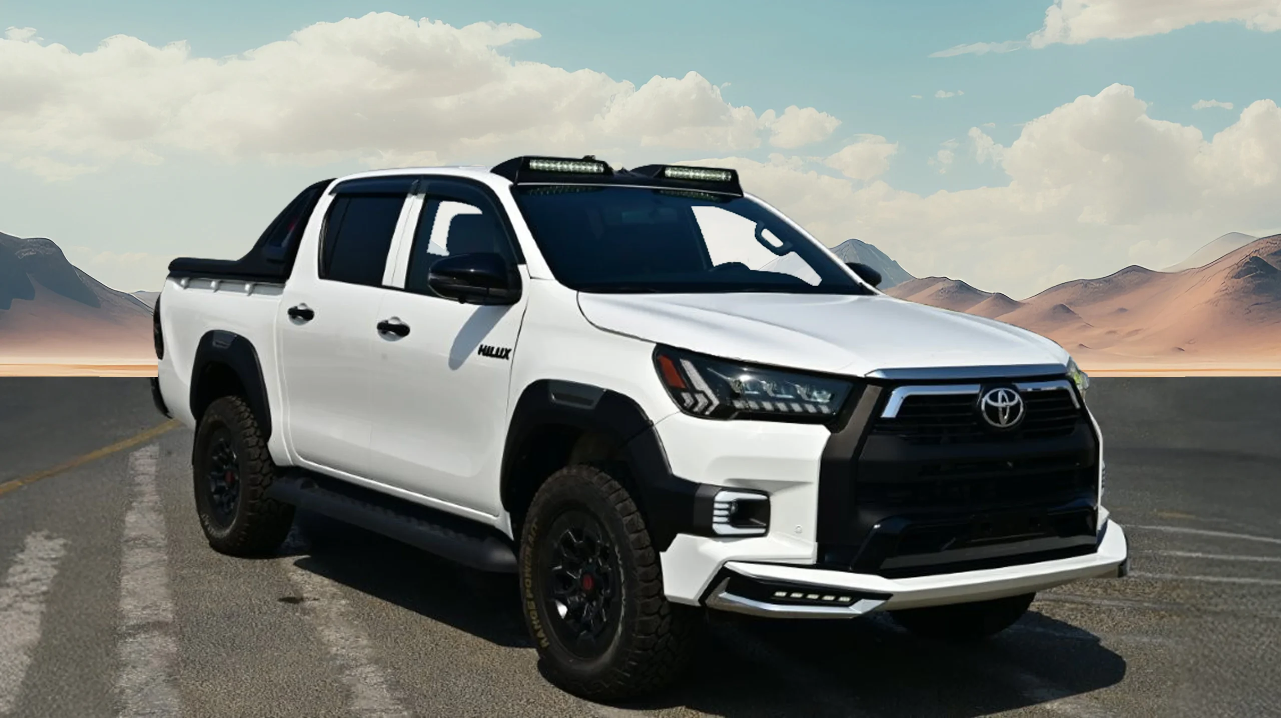 2025 TOYOTA HILUX DOUBLE CAB PICKUP 2.4L DIESEL 4WD 5-SEATER AT EL DON DESIGN