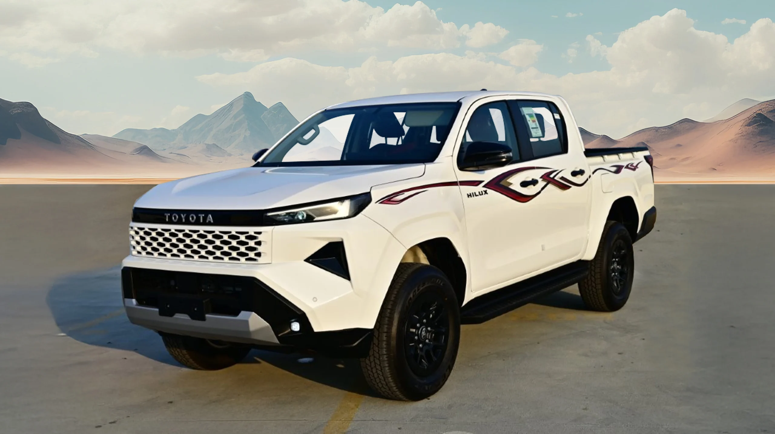 2027 TOYOTA HILUX DOUBLE CABIN PICKUP GLX 2.7L PETROL 4X4 5-SEATER AT