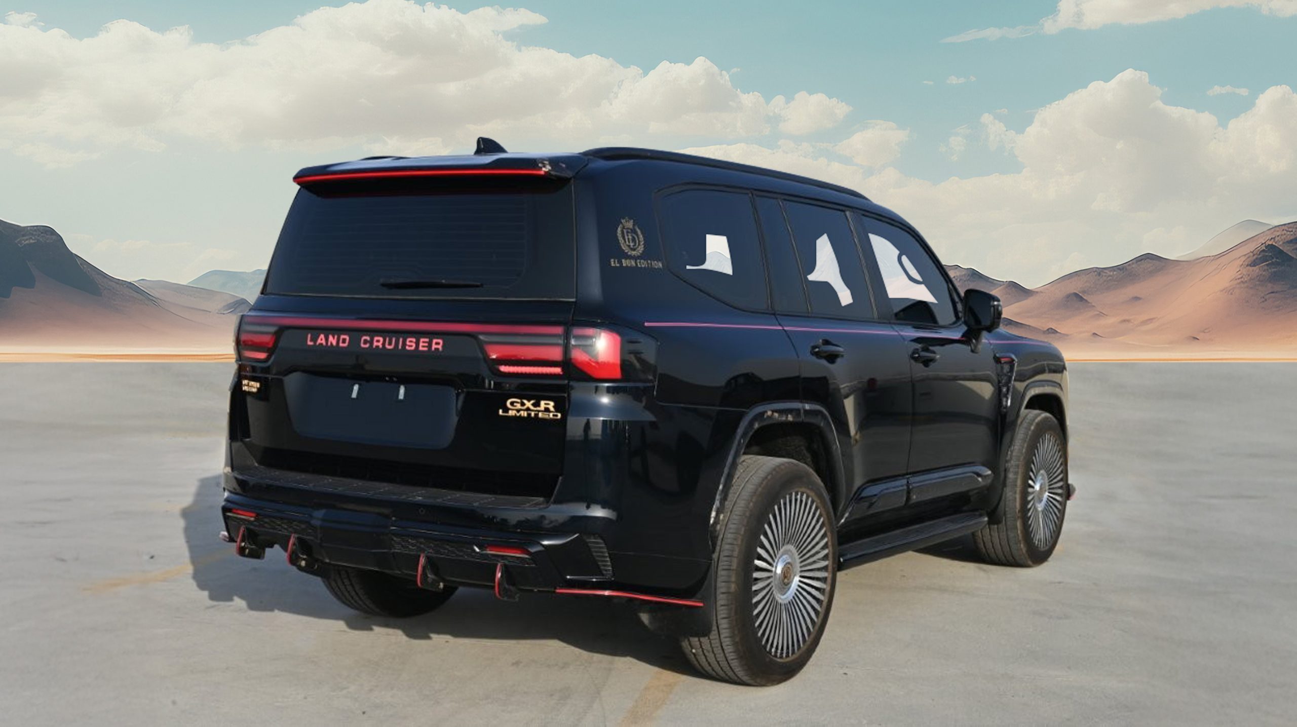 2026 TOYOTA LAND CRUISER 300 V6 3.3L DIESEL 4WD 7 SEATER AT EL DON EDITION