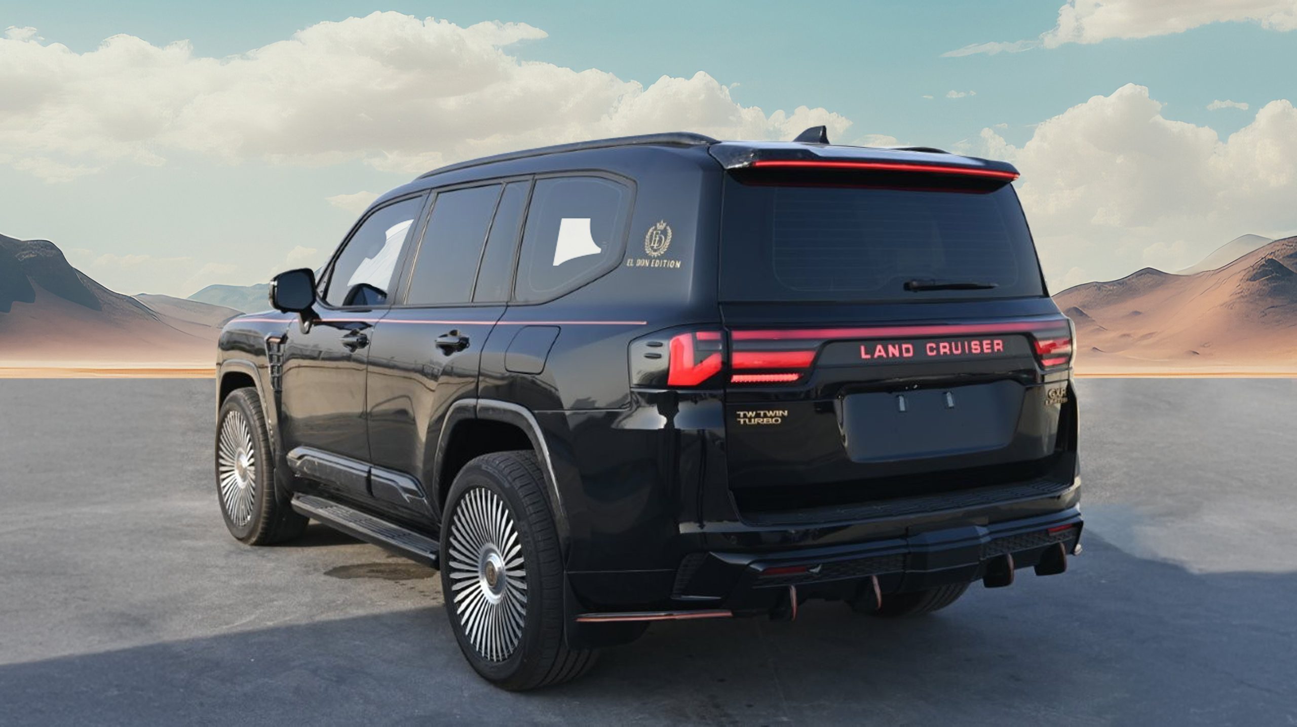 2026 TOYOTA LAND CRUISER 300 V6 3.3L DIESEL 4WD 4-SEATER AT EL DON VIP EDITION