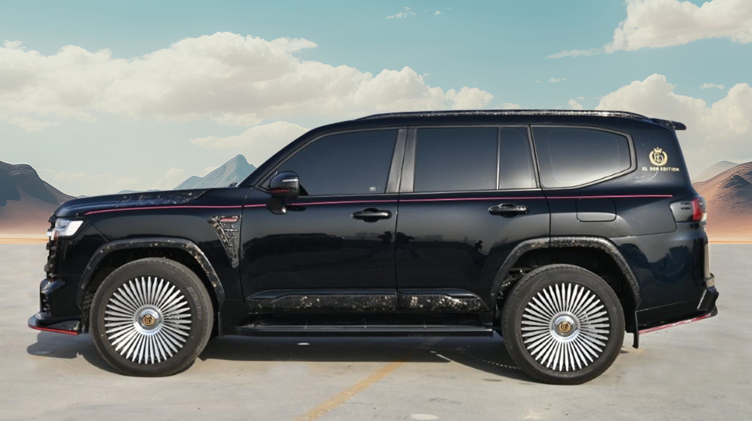 2026 TOYOTA LAND CRUISER 300 V6 3.3L DIESEL 4WD 7 SEATER AT EL DON EDITION